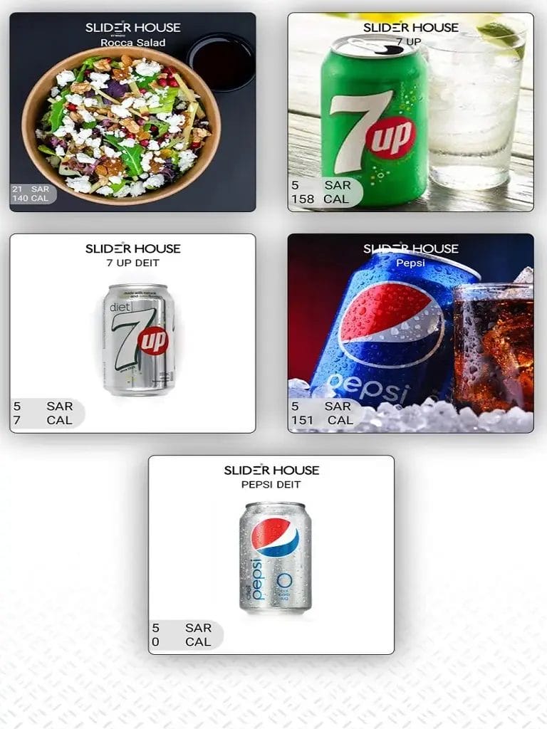مطعم سلايدر هاوس - أسعار المنيو الجديد ورقم وعناوين الفروع سلايدر هاوس منيو