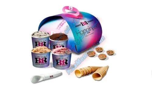 منيو باسكن روبنز 2025 الجديد والعروض الحصرية في السعودية كيك آيس كريم عائلي