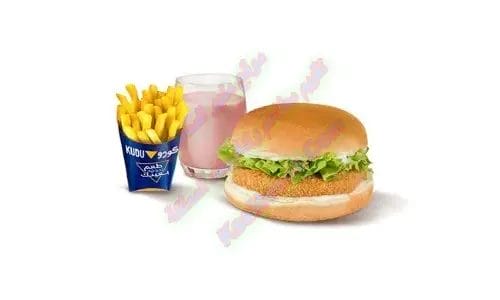 برجر دجاج أطفال